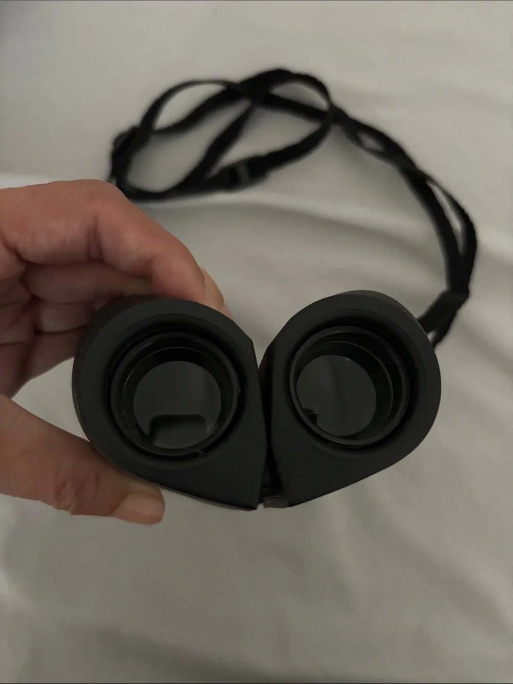 Occer 12x25 Black Binoculars Compact Travel Monocular